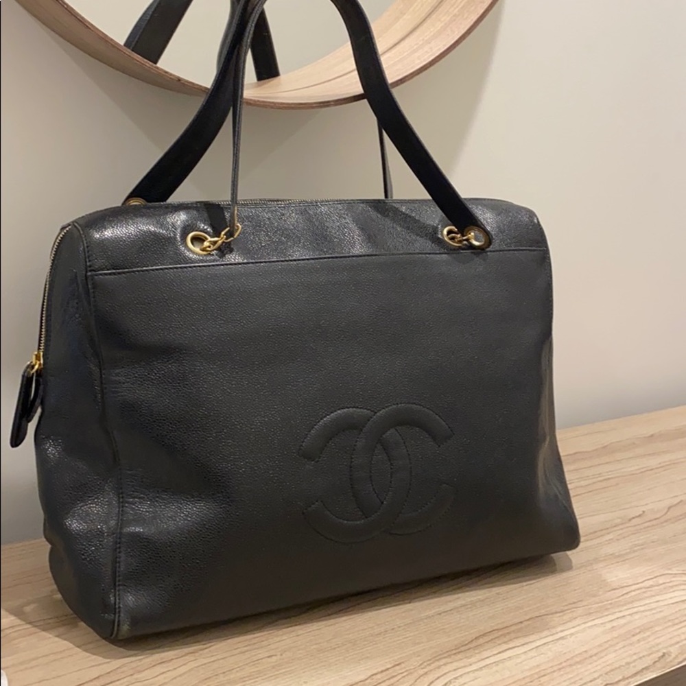 Chanel weekender pre owned